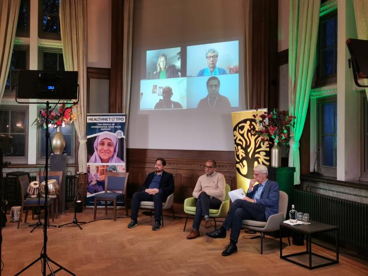Panellists at the Symposium on the 16th November discussed solutions to protect Afghanistan's health system