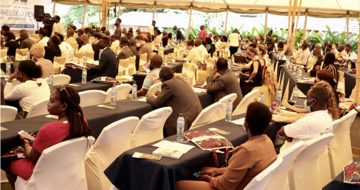 Burundian people on a conference