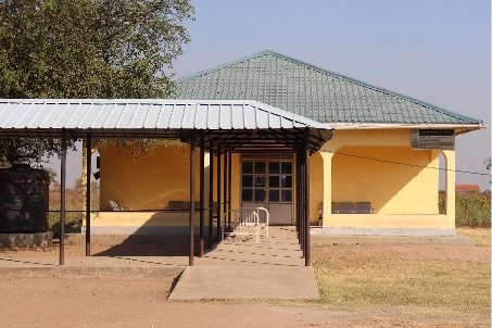 The newly refurbished emergency obstetric theatre in Terekeka Primary Health Care Centre, Terekeka.