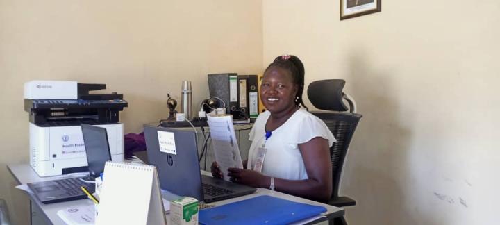 Florence Eimani, Mother Tereza Hospital Coordinator, Warrap State, South Sudan.