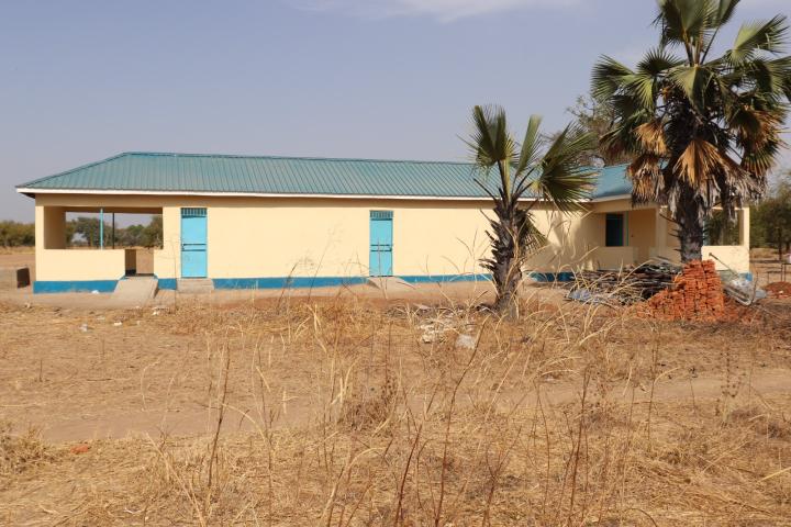 South Sudanese newly renovated health facility