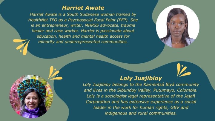 Information about Harriet Awate and Loly Juajiboy